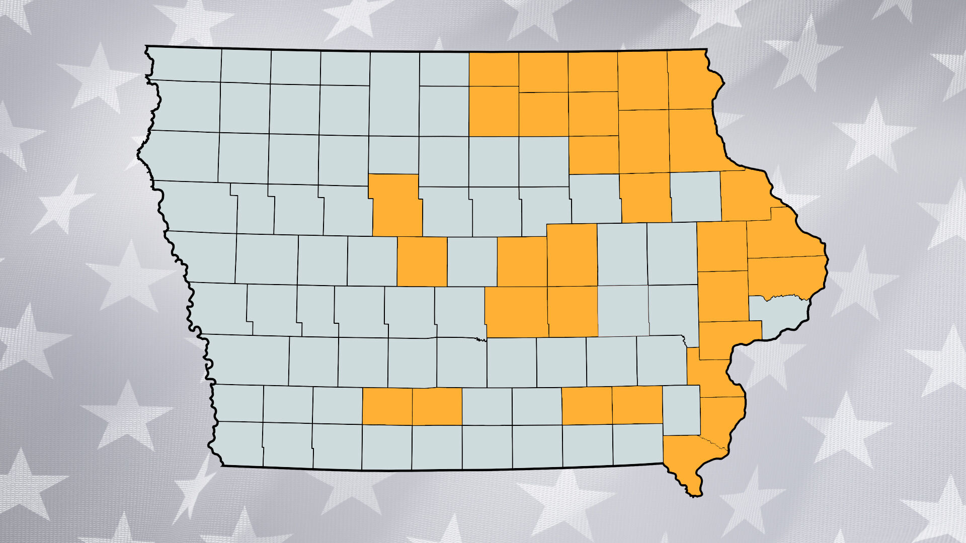 Swing County Iowa Map